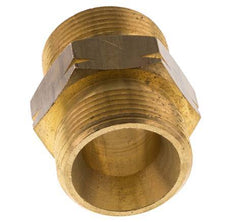 Espiga doble G1 1/4'' Macho x Macho Izquierda Latón 16bar (224.8psi) 46mm Hex.