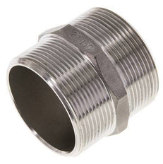 Boquilla doble G2'' de acero inoxidable con junta plana 16bar (224.8psi) Hex 62mm
