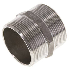 Boquilla doble G2'' de acero inoxidable con junta plana 16bar (224.8psi) Hex 62mm