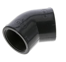 Racor acodado 45deg Rp2'' Hembra PVC-U 16bar (224.8psi) EN 1452-3