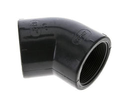 Racor acodado 45deg Rp2'' Hembra PVC-U 16bar (224.8psi) EN 1452-3