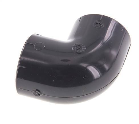 90deg Angled Fitting Rp1 1/4'' Female PVC-U 16bar (224.8psi) EN 1452-3 [2 Pieces]