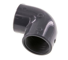 90deg Angled Fitting Rp1 1/4'' Female PVC-U 16bar (224.8psi) EN 1452-3 [2 Pieces]