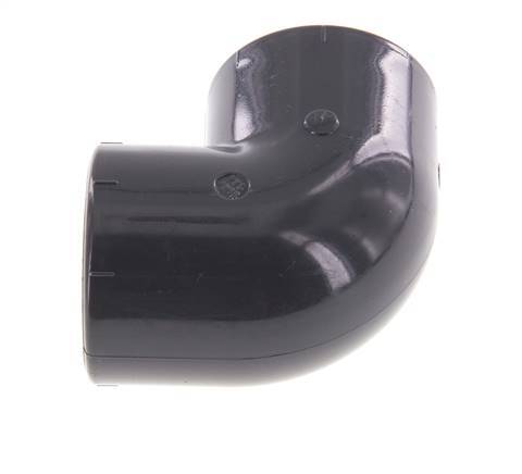 90deg Angled Fitting Rp1'' Female PVC-U 16bar (224.8psi) EN 1452-3 [2 Pieces]