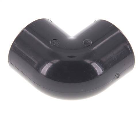90deg Angled Fitting Rp1'' Female PVC-U 16bar (224.8psi) EN 1452-3 [2 Pieces]