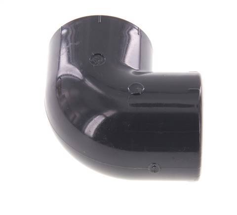 90deg Angled Fitting Rp1'' Female PVC-U 16bar (224.8psi) EN 1452-3 [2 Pieces]