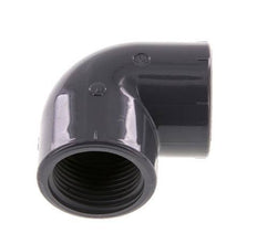 90deg Angled Fitting Rp1'' Female PVC-U 16bar (224.8psi) EN 1452-3 [2 Pieces]