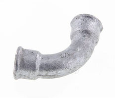 90deg Angled Fitting Rp1/2'' Female Long Cast Iron 25bar (351.25psi) [2 Pieces]