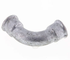 90deg Angled Fitting Rp1/2'' Female Long Cast Iron 25bar (351.25psi) [2 Pieces]