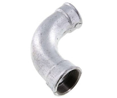 Racor acodado 90deg Rp2'' Hembra Hierro fundido largo 25bar (351.25psi)