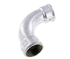 Racor acodado 90deg Rp1 1/4'' Hembra Hierro fundido largo 25bar (351.25psi)