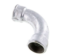 Racor acodado 90deg Rp1 1/4'' Hembra Hierro fundido largo 25bar (351.25psi)