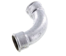 Racor acodado 90deg Rp1 1/4'' Hembra Hierro fundido largo 25bar (351.25psi)