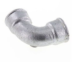Racor acodado 90deg Rp1 1/4'' Hembra Hierro fundido corto 25bar (351.25psi)