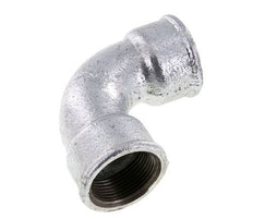 Racor acodado 90deg Rp1 1/4'' Hembra Hierro fundido corto 25bar (351.25psi)