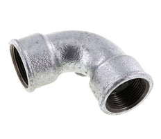 Racor acodado 90deg Rp1 1/4'' Hembra Hierro fundido corto 25bar (351.25psi)