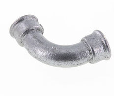 90deg Angled Fitting Rp3/4'' Female Long Cast Iron 25bar (351.25psi) [2 Pieces]