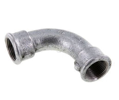 90deg Angled Fitting Rp3/4'' Female Long Cast Iron 25bar (351.25psi) [2 Pieces]