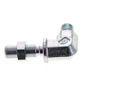 Racor acodado 90deg Pasamuros G1/8'' Acero alta presión Cono 60° 350bar (4917.5psi) Hidráulico