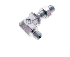 Racor acodado 90deg Pasamuros G1/8'' Acero alta presión Cono 60° 350bar (4917.5psi) Hidráulico