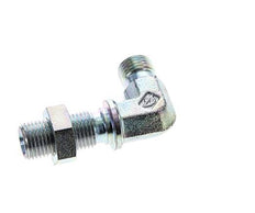 Racor acodado 90deg Pasamuros G1/4'' Acero alta presión 60° Cono 350bar (4917.5psi) Hidráulico