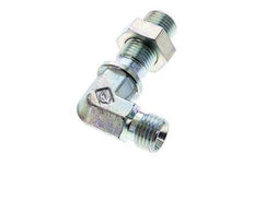 Racor acodado 90deg Pasamuros G1/4'' Acero alta presión 60° Cono 350bar (4917.5psi) Hidráulico