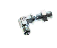 Racor acodado 90deg Pasamuros G1/4'' Acero alta presión 60° Cono 350bar (4917.5psi) Hidráulico