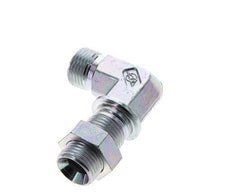 Racor Acodado 90deg Pasamuros G1/2'' Acero Alta Presión Cono 60° 350bar (4917.5psi) Hidráulico