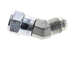 45deg JIC Angled Fitting UNF 1/2''-20 Male x Female Steel 275bar (3863.75psi)