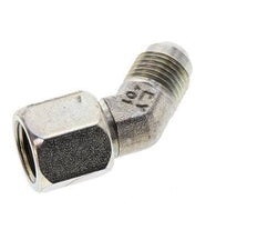 Racor acodado 45deg JIC UNF 9/16''-18 Macho x Hembra Acero 275bar (3863.75psi)