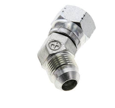 Racor acodado 45deg JIC UNF 3/4''-16 Macho x Hembra Acero 275bar (3863.75psi)