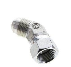 Racor acodado 45deg JIC UNF 3/4''-16 Macho x Hembra Acero 275bar (3863.75psi)