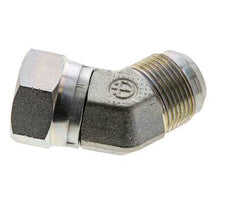 Racor acodado JIC 45deg UN 1-5/16''-12 Macho x Hembra Acero 170bar (2388.5psi)