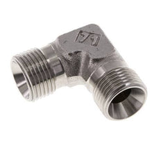 Racor acodado 90deg G3/8'' Acero inoxidable alta presión 60° Cono 325bar (4566.25psi) Hidráulico