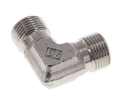 Racor acodado 90deg G3/8'' Acero inoxidable alta presión 60° Cono 325bar (4566.25psi) Hidráulico
