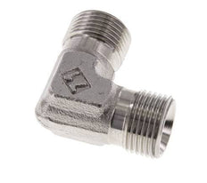 Racor acodado 90deg G3/8'' Acero inoxidable alta presión 60° Cono 325bar (4566.25psi) Hidráulico