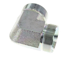 Racor acodado 90deg G2'' Acero alta presión 60° Cono 175bar (2458.75psi) Hidráulico