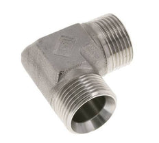 Racor Acodado 90deg G1'' Acero Inoxidable Alta Presión 60° Cono 225bar (3161.25psi) Hidráulico