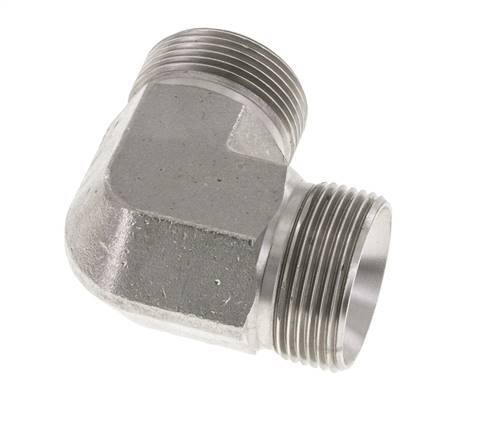Racor Acodado 90deg G1 1/4'' Acero Inoxidable Alta Presión 60° Cono 190bar (2669.5psi) Hidráulico