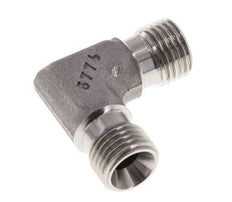 Racor acodado 90deg G1/4'' Acero inoxidable alta presión 60° Cono 350bar (4917.5psi) Hidráulico