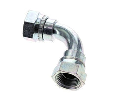 Racor Acodado 90deg G3/4'' Hembra Acero Alta Presión 60° Cono 175bar (2458.75psi) Hidráulico