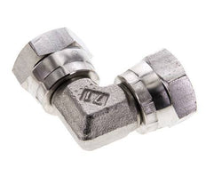 Racor Acodado 90deg G3/8'' Hembra Acero Inoxidable Alta Presión 60° Cono 425bar (5971.25psi) Hidráulico