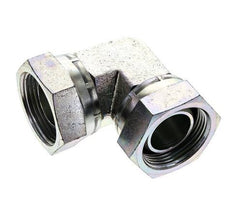 Racor Acodado 90deg G1 1/4'' Hembra Acero Alta Presión 60° Cono 150bar (2107.5psi) Hidráulico