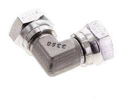 Racor Acodado 90deg G1/2'' Hembra Acero Inoxidable Alta Presión 60° Cono 300bar (4215.0psi) Hidráulico