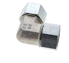 90deg Angled Fitting G1 1/2'' Female High Pressure Steel 60° Cone 125bar (1756.25psi) Hydraulic