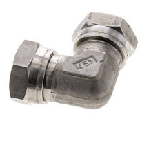 Racor Acodado 90deg G1 1/4'' Hembra Acero Inoxidable Alta Presión 60° Cono 150bar (2107.5psi) Hidráulico