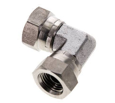 Racor Acodado 90deg G1/4'' Hembra Acero Inoxidable Alta Presión 60° Cono 575bar (8078.75psi) Hidráulico