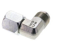 Racor acodado 90deg JIC UNF 7/8''-14 Macho x Hembra Acero 210bar (2950.5psi)
