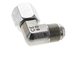 Racor acodado 90deg JIC UNF 7/8''-14 Macho x Hembra Acero 210bar (2950.5psi)