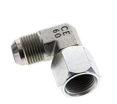 Racor acodado 90deg JIC UNF 7/8''-14 Macho x Hembra Acero 210bar (2950.5psi)
